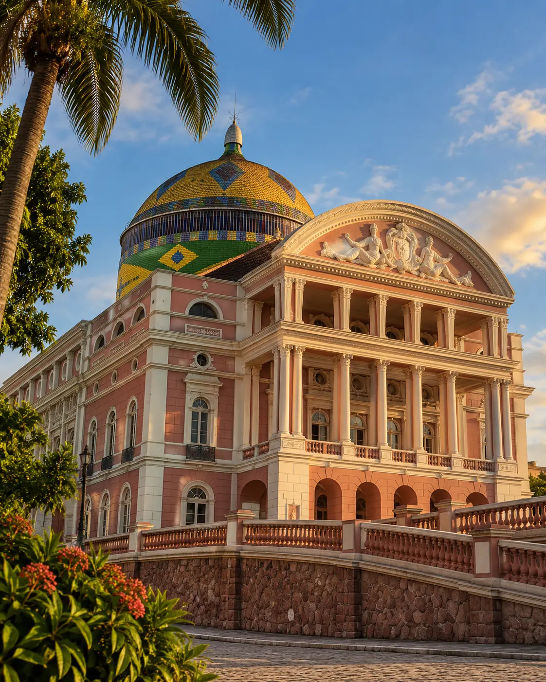 Encontro das águas, em Manaus